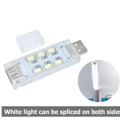 Portable USB LED Night Light - Soft Glow Lamp
