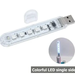 Portable USB LED Night Light - Soft Glow Lamp