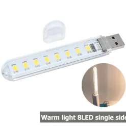 Portable USB LED Night Light - Soft Glow Lamp