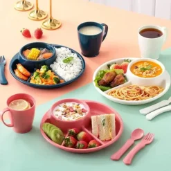 Portionskontrolle, unterteilter Mahlzeitenplaner-Teller – Leitfaden für gesunde Ernährung