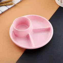 Portionskontrolle, unterteilter Mahlzeitenplaner-Teller – Leitfaden für gesunde Ernährung