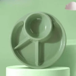 Portionskontrolle, unterteilter Mahlzeitenplaner-Teller – Leitfaden für gesunde Ernährung