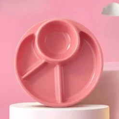 Portionskontrolle, unterteilter Mahlzeitenplaner-Teller – Leitfaden für gesunde Ernährung