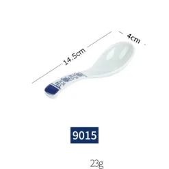 Porzellan-Geschirrset - Blau-weißes Imitationsgeschirr