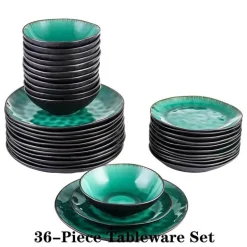 Porzellan-Geschirrset - Elegantes Geschirr für Zuhause