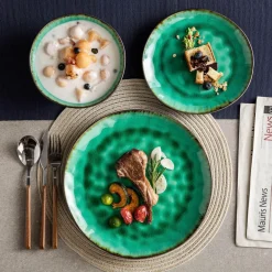 Porzellan-Geschirrset - Elegantes Geschirr für Zuhause