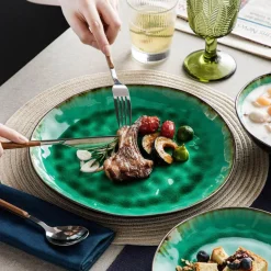 Porzellan-Geschirrset - Elegantes Geschirr für Zuhause