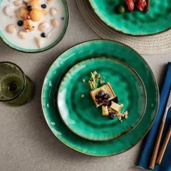 Porzellan-Geschirrset - Elegantes Geschirr für Zuhause