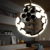 Postmodern Nordic LED Half Star Chandelier - Modern Lighting Fixture