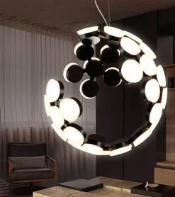 Postmodern Nordic LED Half Star Chandelier - Modern Lighting Fixture