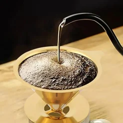 Pour Over Kaffeefilter aus Edelstahl – Premium-Brühgerät für kräftig aromatischen Kaffee