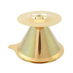 Pour Over Kaffeefilter aus Edelstahl – Premium-Brühgerät für kräftig aromatischen Kaffee