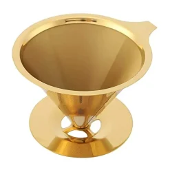 Pour Over Kaffeefilter aus Edelstahl – Premium-Brühgerät für kräftig aromatischen Kaffee