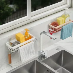 Praktisches Mehrzweck-Spülbecken-Organizer-Aufbewahrungsregal