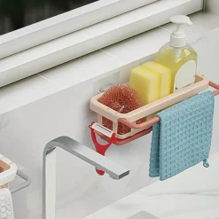 Praktisches Mehrzweck-Spülbecken-Organizer-Aufbewahrungsregal