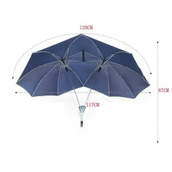Pärchen Automatikschirm - Zwei-Personen-Regenschirm