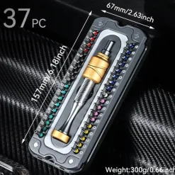 Precision Magnetic Screwdriver Kit - Quick Fix Tool Set