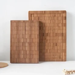 Premium-Schneidebrett aus Holz – luxuriöses dickes Obstschneidebrett