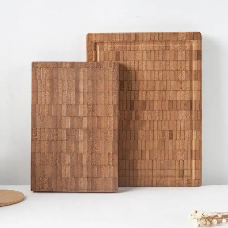 Premium-Schneidebrett aus Holz – luxuriöses dickes Obstschneidebrett