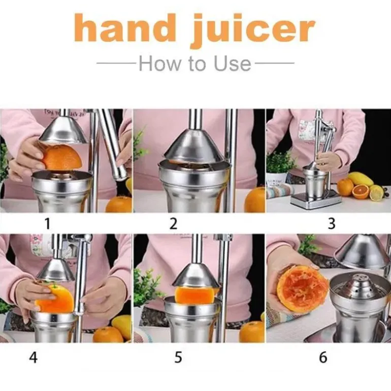 Professionelle manuelle Fruchtpresse - Entsafter-Gadget