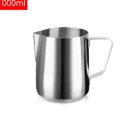 Professioneller Milchaufschäumkrug aus Edelstahl für Lattes und Cappuccinos