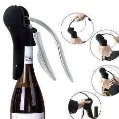 Professioneller Weinöffner mit Hebel – Einfacher Korkenzieher-Flaschenöffner