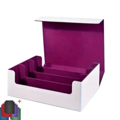 PU Leather Trading Card Storage Box – Holds 1800+ Cards