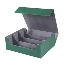 PU Leather Trading Card Storage Box – Holds 1800+ Cards