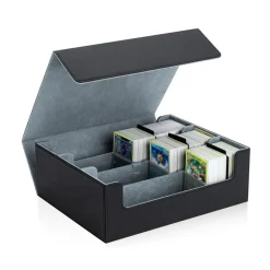 PU Leather Trading Card Storage Box – Holds 1800+ Cards