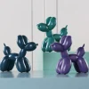 Puffaro Balloon Dog Sculpture – Colorful Resin Decorative Art