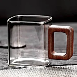 Quadratischer Glasbecher „Oslo“