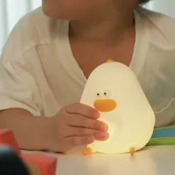 Quetschbares Cartoon-Nachtlicht – süße Atmosphärenlampe