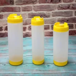 Quetschflasche mit Doppelkopf - Ketchup- und Dressing-Spender