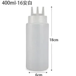 Quetschflaschen-Set - Gewürzspender für Saucen und Öle