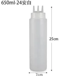 Quetschflaschen-Set - Gewürzspender für Saucen und Öle