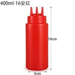 Quetschflaschen-Set - Gewürzspender für Saucen und Öle