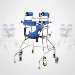 6-Rad-Gehhilfe für Senioren – Rehabilitations-Anti-Rollover-Hilfe