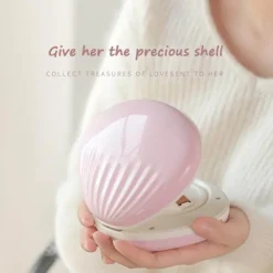 Rainbow LED Shell Atmosphere Lamp - Color-Changing Night Light