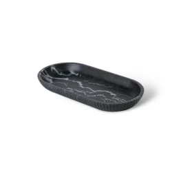 Raine Sandstone Bathroom Accessories - Elegant Stone Bathroom Set