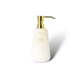 Raine Sandstone Bathroom Accessories - Elegant Stone Bathroom Set