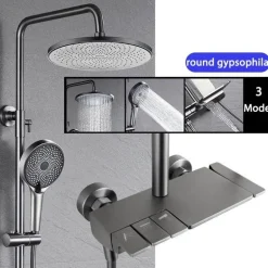 Rainfall Shower Set - Stylish Bathroom Fixture