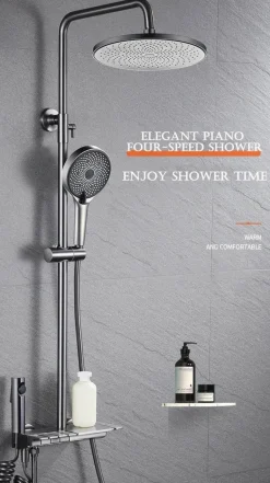 Rainfall Shower Set - Stylish Bathroom Fixture