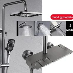 Rainfall Shower Set - Stylish Bathroom Fixture