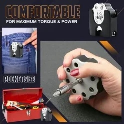 Ratschenschraubendreher-Set im Taschenformat – Tragbares Werkzeugset