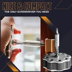 Ratschenschraubendreher-Set im Taschenformat – Tragbares Werkzeugset