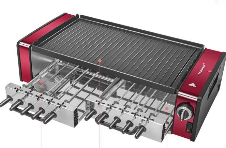 Rauchfreier Indoor-Grill – Multifunktionales Antihaft-Kochgerät