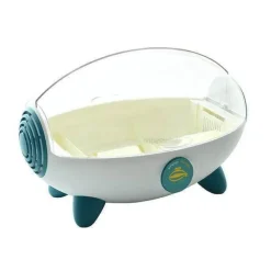 Raumschiff-Geschirrtrockner-Organizer – Kreative Aufbewahrungslösung für die Küche