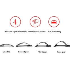 Rückenschmerzlinderungs-Stretcher - Magisches Wirbelsäulenmassagegerät für Leichtigkeit und Komfort