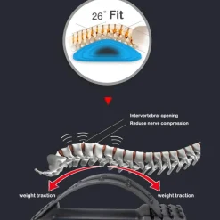 Rückenschmerzlinderungs-Stretcher - Magisches Wirbelsäulenmassagegerät für Leichtigkeit und Komfort