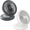 Rechargeable Foldable Wireless Fan Night Lamp